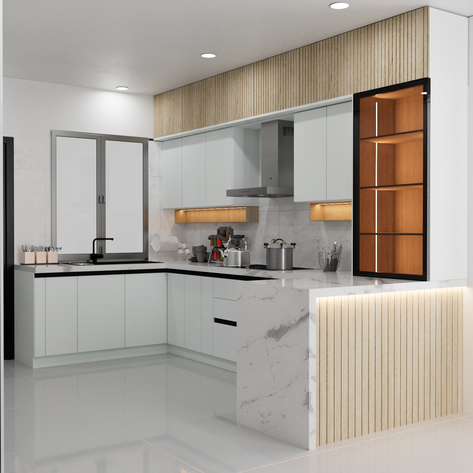 PVC Coating kitchen